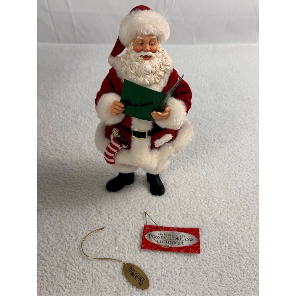 Department 56 Possible Dreams Clothique Santa “Not Even a Mouse” 4022058